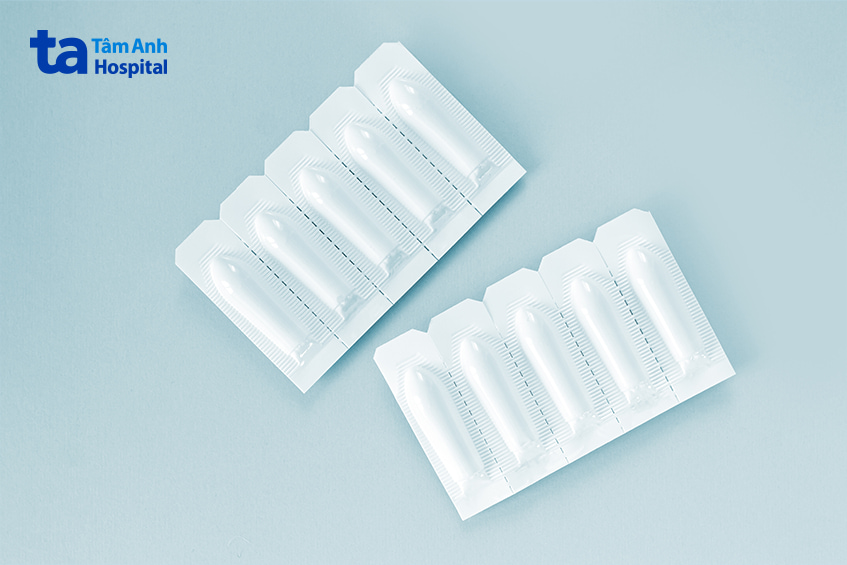 Hình ảnh viên đặt hậu môn thường dùng để điều trị trĩ và lòi dom tại nhà