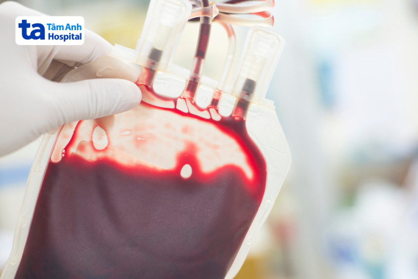 bác sĩ có thể chỉ định cho người bệnh HS truyền máu