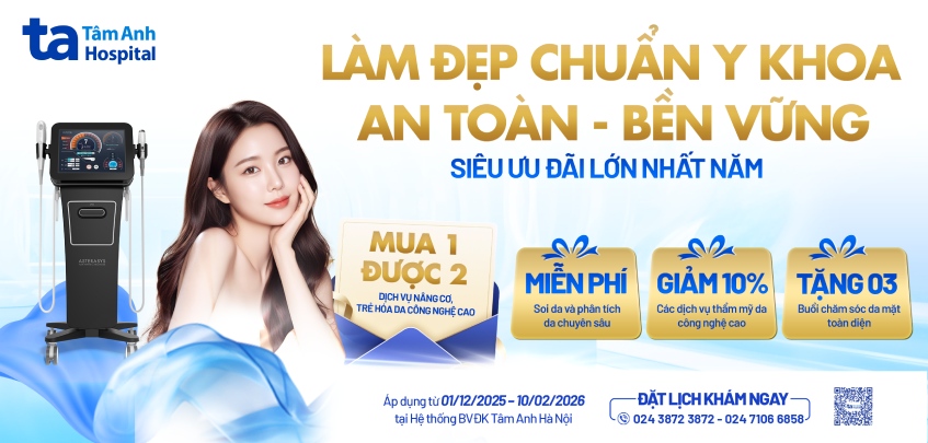 banner làm đẹp chuẩn y khoa an toàn bền vững