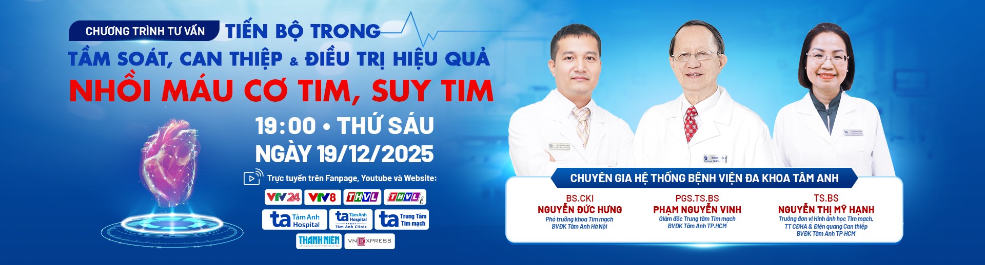banner live tiến bộ trong can thiệp nhồi máu cơ tim, suy tim desk