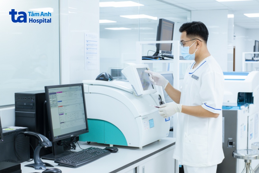 Bên trong Trung tâm Xét nghiệm chuẩn quốc tế của Hệ thống Bệnh viện Đa khoa Tâm Anh TP.HCM