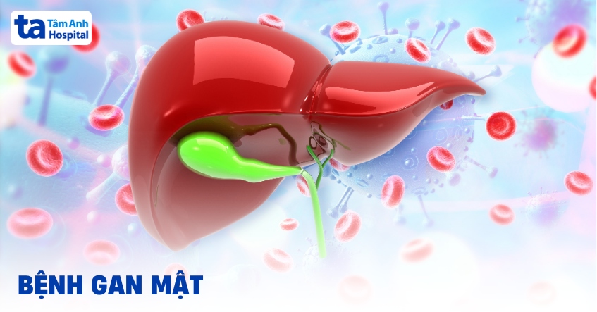 Nhận biết bệnh gan mật qua các biểu hiện thường gặp