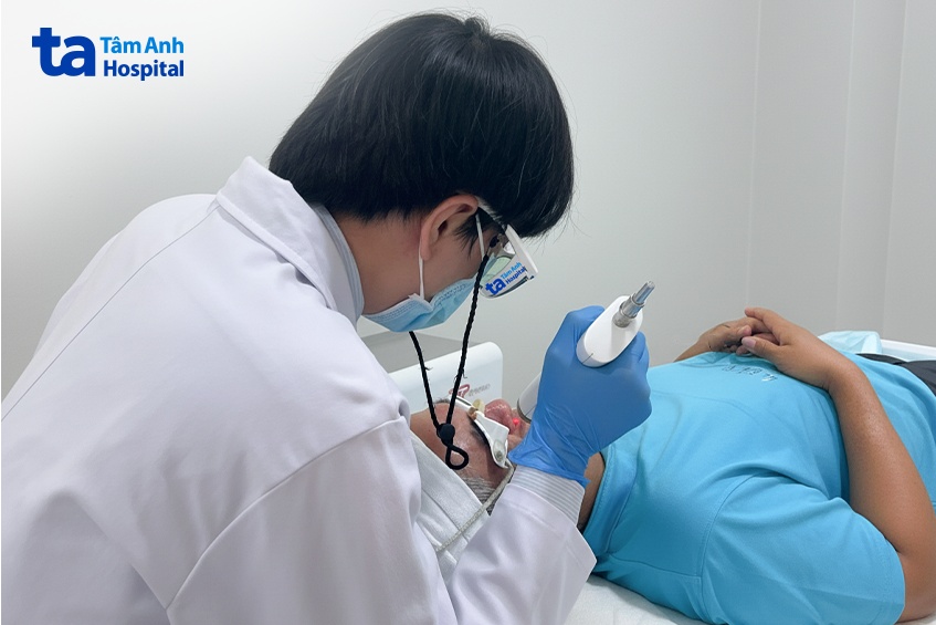 bệnh nhân đang được điều trị