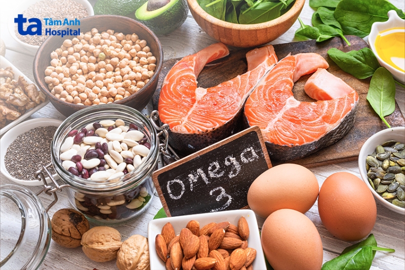 bữa ăn giàu omega 3