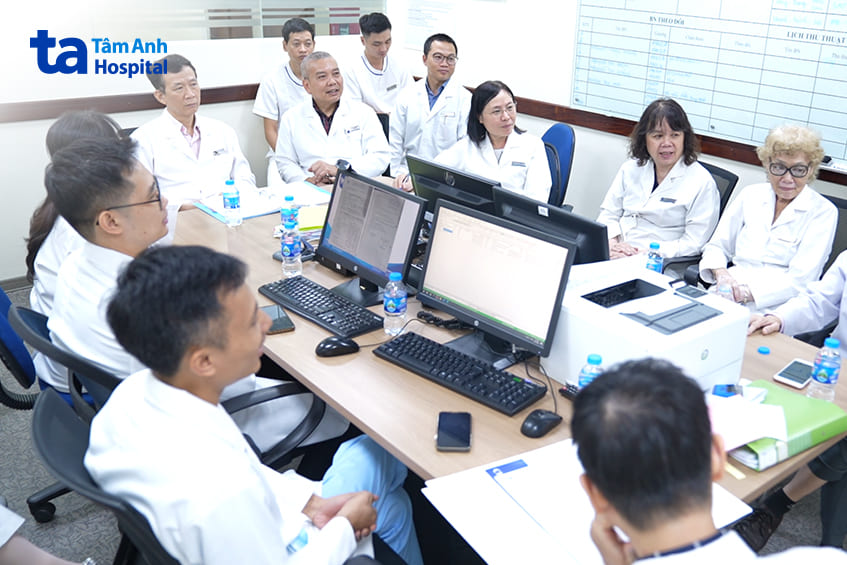 ca bệnh khó được hội chẩn kỹ lưỡng