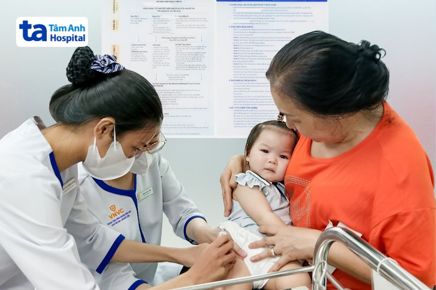 chuẩn bị kỹ trước khi tiêm