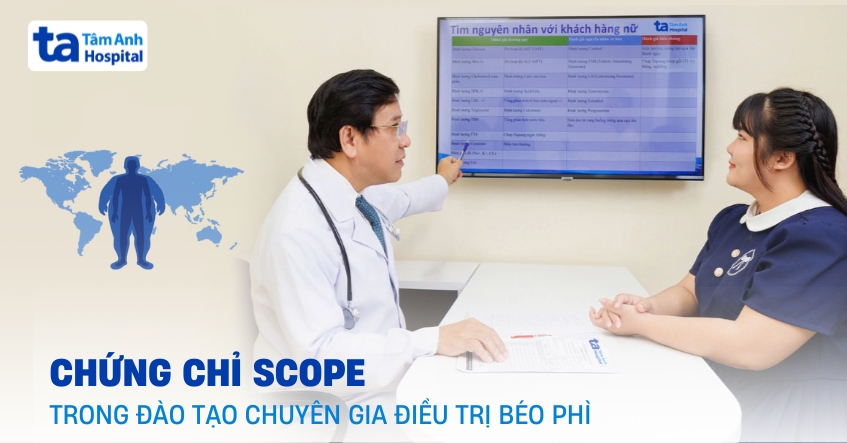 Chứng chỉ SCOPE trong đào tạo chuyên gia điều trị béo phì