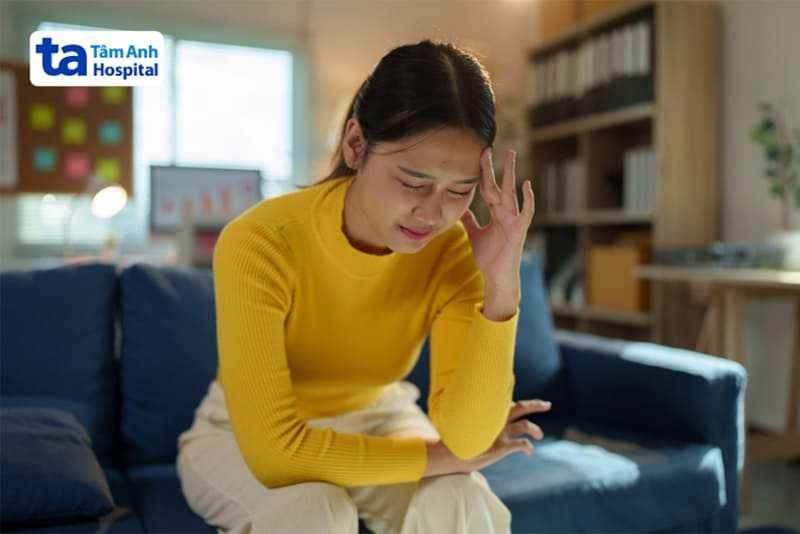 dễ bị mệt mỏi, uể oải, suy nhược cơ thể