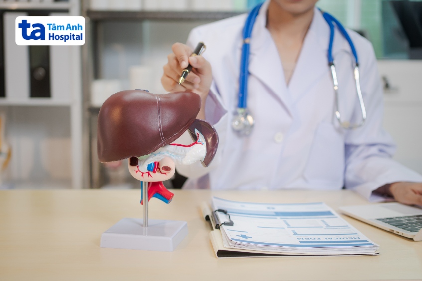 điều trị bệnh về gan mật