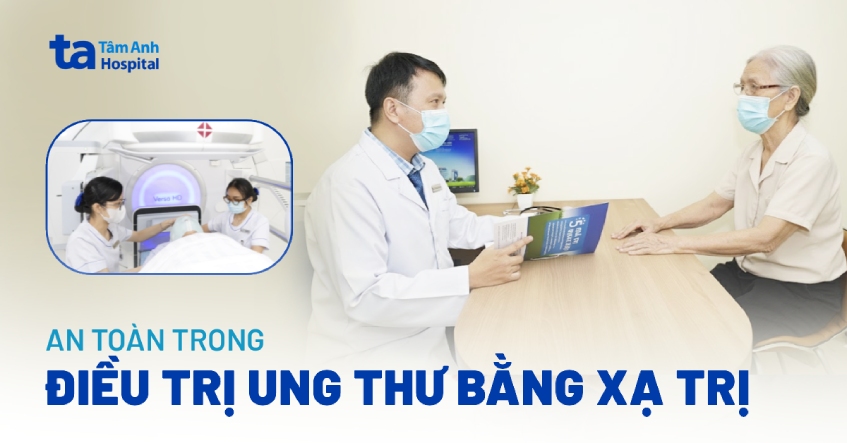 Khoảng cách giữ an toàn trong điều trị ung thư bằng xạ trị