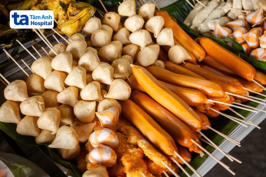 đồ chiên gây hại gan