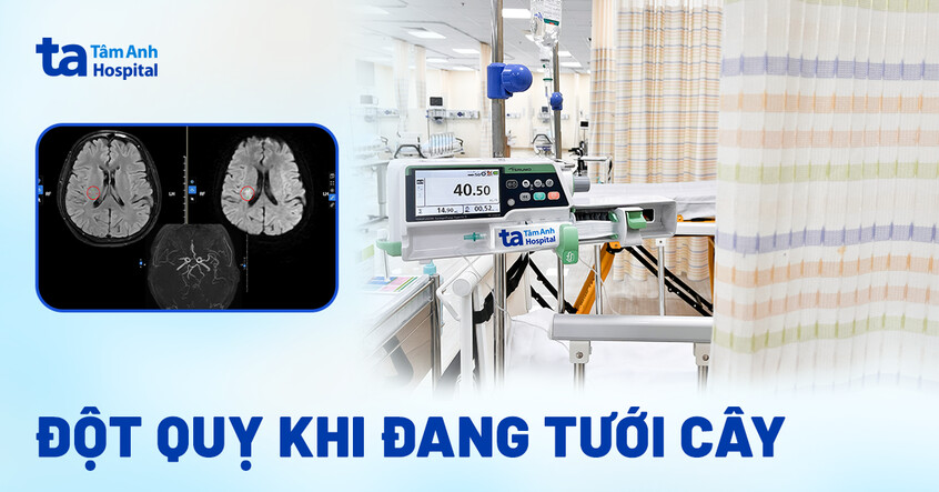 Đột quỵ khi đang tưới cây