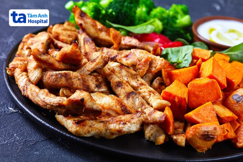 dù khoai lang tốt, người bệnh không nên làm dụng