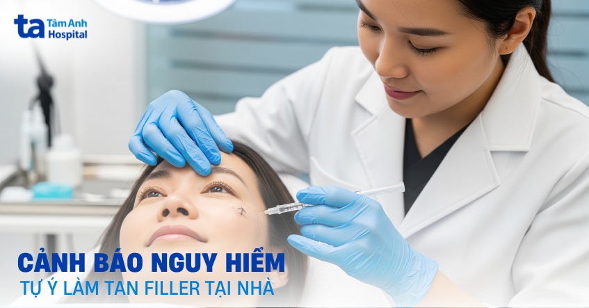 Cảnh báo hậu quả khi tự ý làm tan filler tại nhà