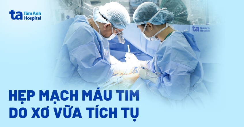 Hệ mạch vành hẹp nặng do không điều trị kịp thời