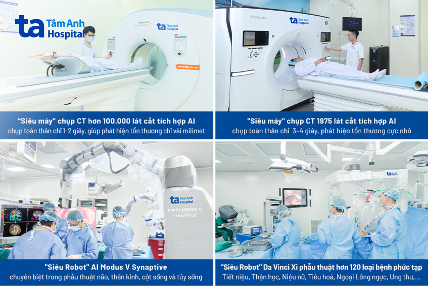 hệ thống thiết bị hiện đại