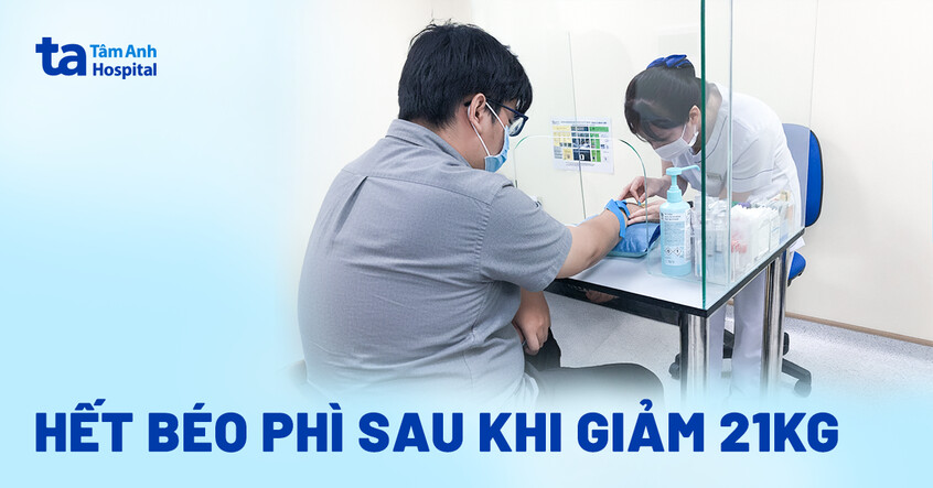 Hết béo phì sau khi giảm 21kg