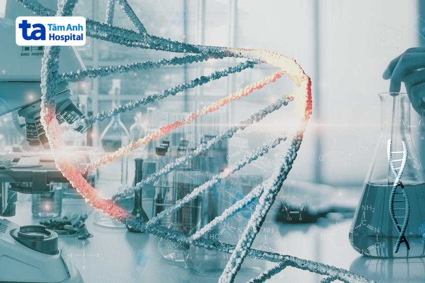 hình minh họa quy trình xét nghiệm trong truyền hồng cầu khối