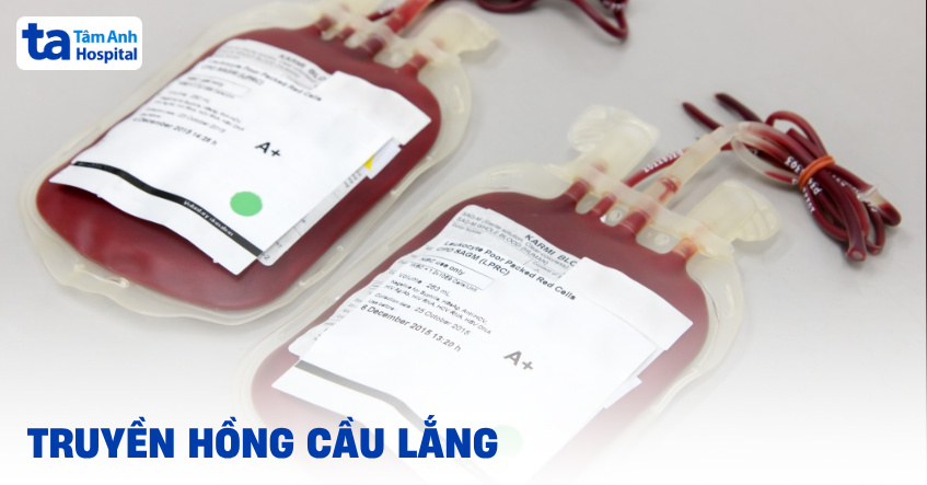 Thế nào là hồng cầu lắng? Chỉ định và quy trình truyền
