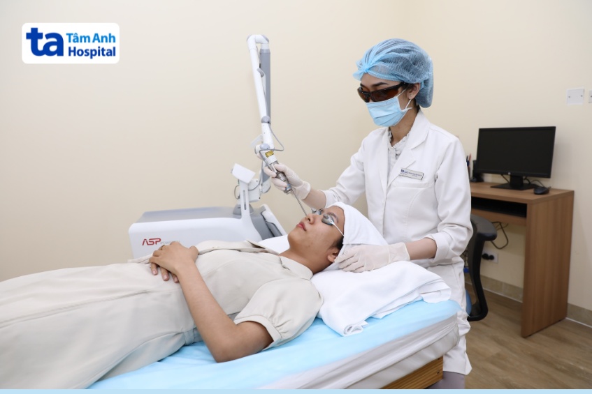 khách hàng điều trị tại tâm anh