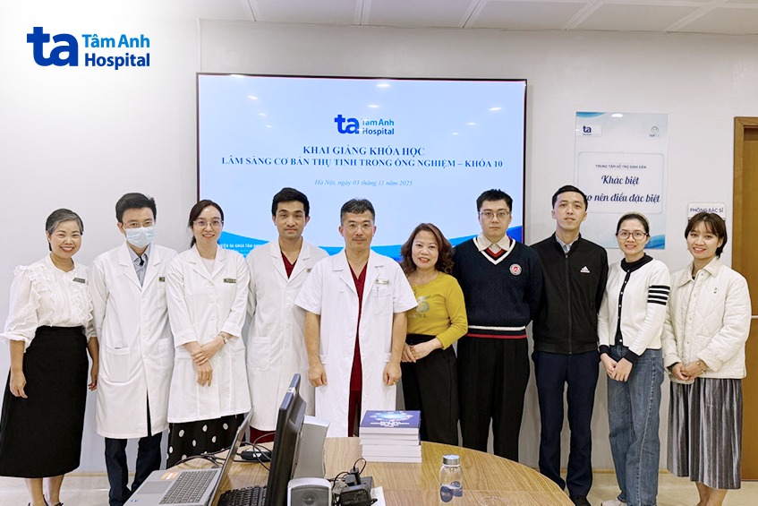 Khóa đào tạo Lâm sàng cơ bản Thụ tinh trong ống nghiệm, nơi học viên được tiếp cận môi trường đào tạo IVF chuẩn quốc tế