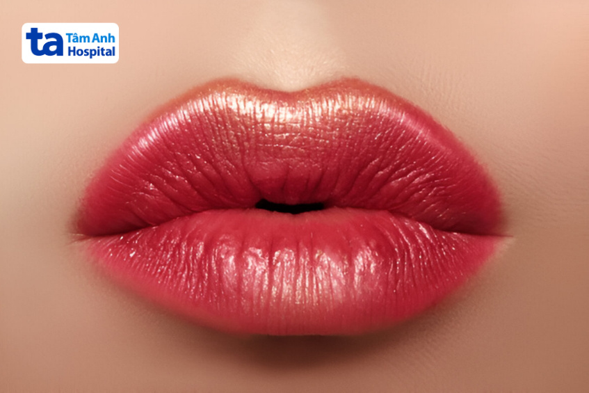 kiểu dáng môi cong tự nhiên