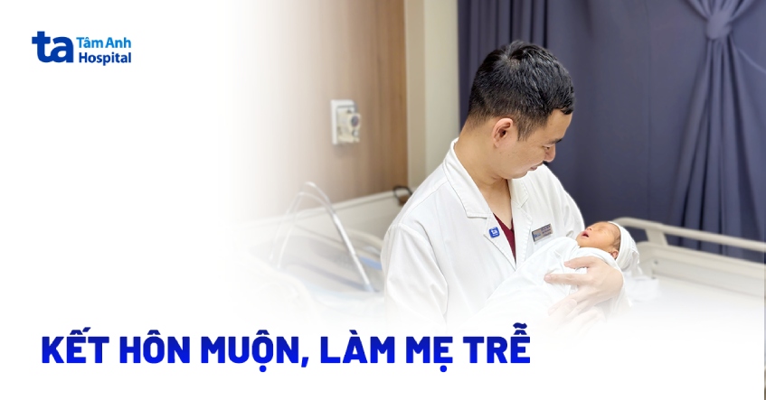 Lần đầu làm mẹ tuổi 44