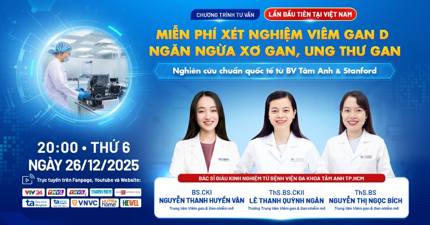 Tư vấn trực tuyến: Miễn phí xét nghiệm viêm gan D, ngăn ngừa xơ gan, ung thư gan