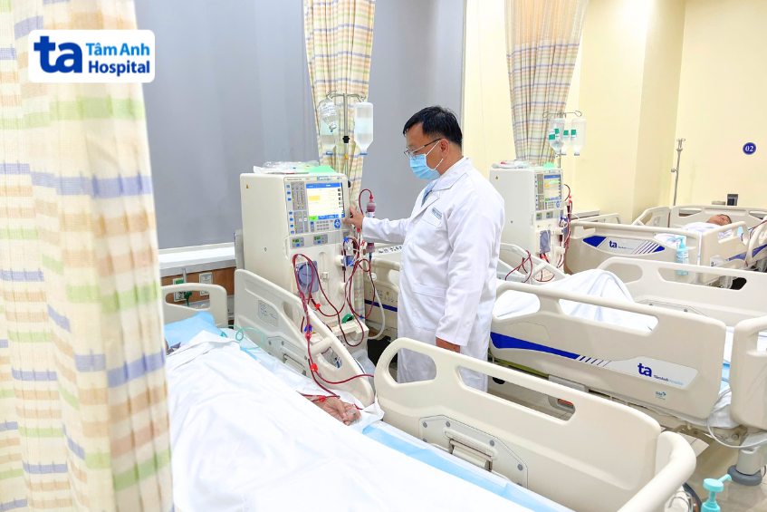 mất 2 quả thận cần chạy thận nhân tạo định kỳ