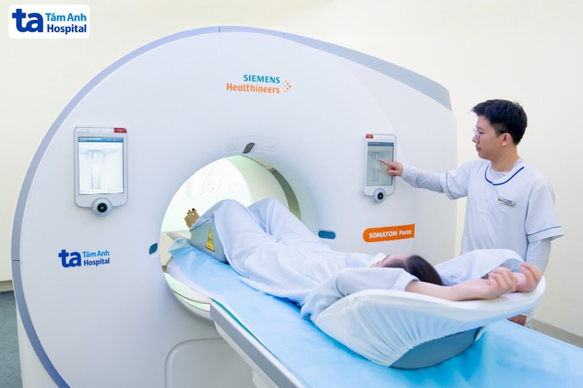 máy ct hơn 100.000 lát cắt tại bvđk tâm anh