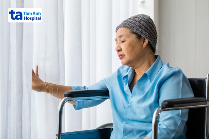 mệt mỏi là phản ứng phổ biến nhất mà người bệnh thường gặp phải khi xạ trị