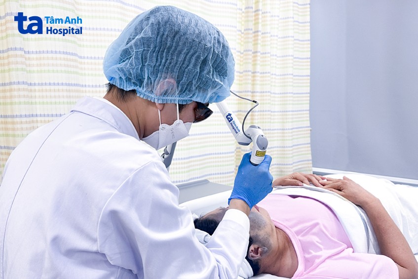 người bệnh đang được điều trị