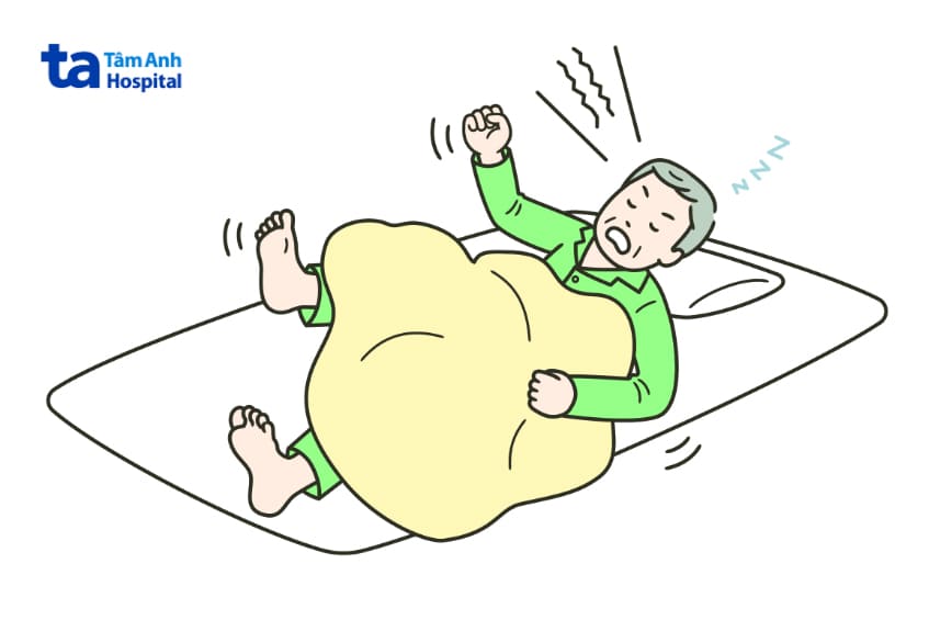 người bệnh hành động theo giấc mơ