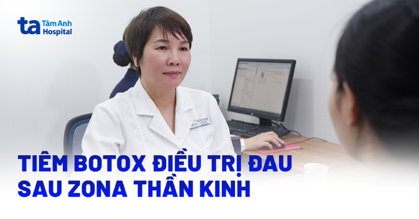 Thoát đau sau zona thần kinh nhờ tiêm botox
