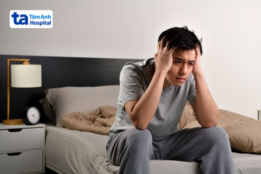 nguyên nhân chủ yếu là do căng thẳng, lo âu