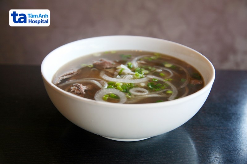 phở là thức ăn mềm dễ nuốt