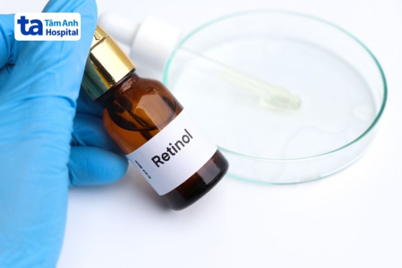 retinol trị đồi mồi ở chân