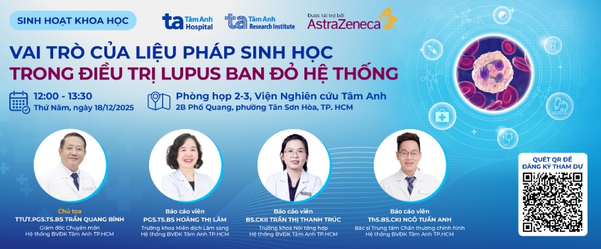 Sinh hoạt khoa học: Vai trò của liệu pháp sinh học trong điều trị Lupus ban đỏ hệ thống