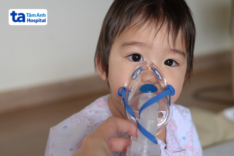 sử dụng khí dung cho trẻ