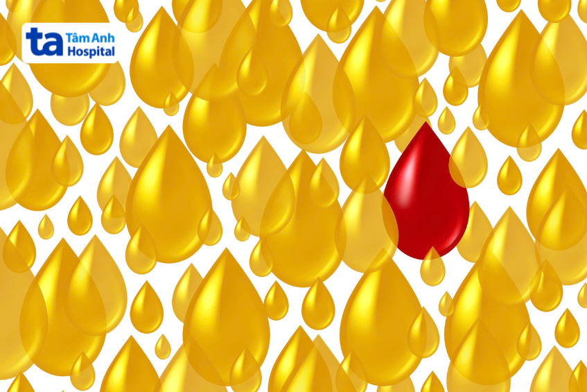 sự hiện diện của hồng cầu trong nước tiểu