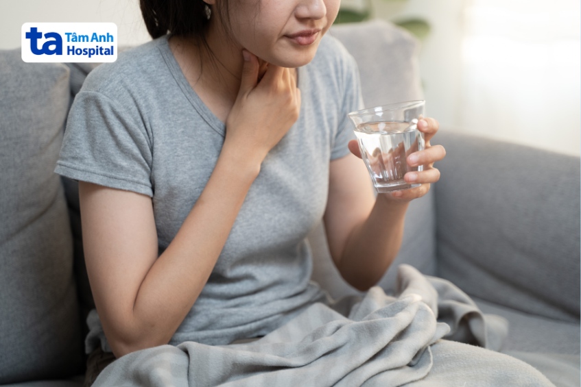 tăng tiết nước bọt sau cắt amidan