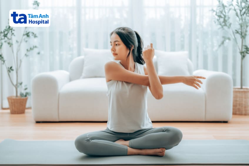 tập thể dục đúng cách giúp ngủ ngon