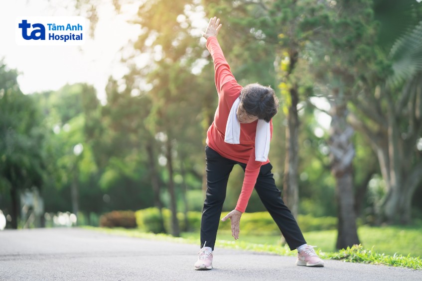 Tập thể dục thường xuyên giúp duy trì huyết áp ở mức an toàn