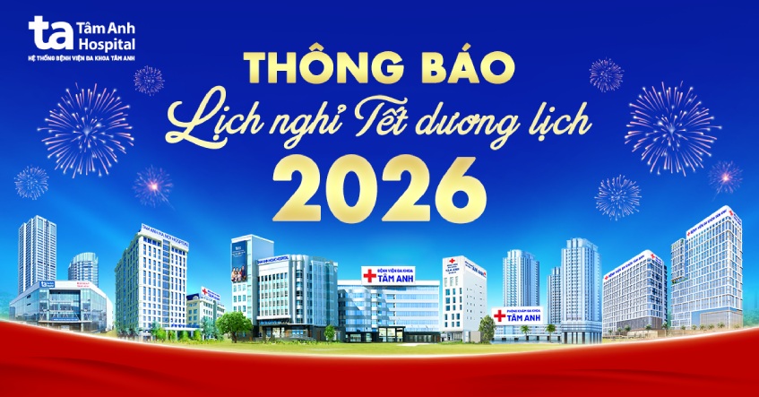 Thông báo lịch nghỉ Tết dương lịch 2026