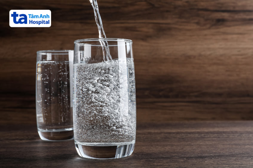 tránh tiêu thụ nước có gas