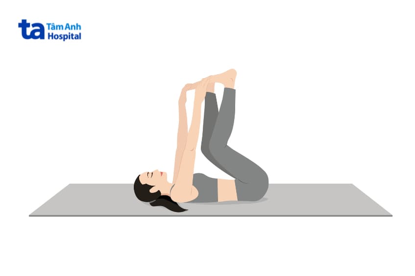 tư thế yoga em bé hạnh phúc