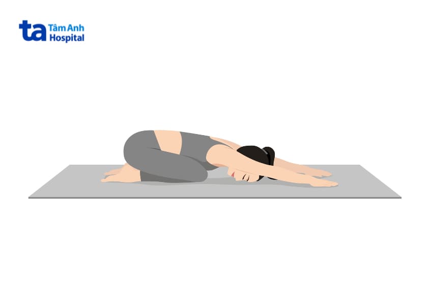 tư thế yoga em bé