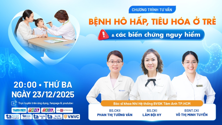 TVTT: Bệnh hô hấp, tiêu hóa ở trẻ & các biến chứng nguy hiểm