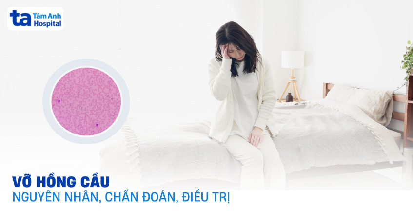 Vỡ hồng cầu có nguy hiểm không? Nguyên nhân nào gây nên?