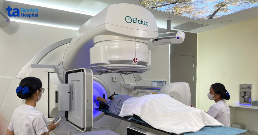 xạ trị ung thư vùng ngực tại khoa xạ trị - khoa học hạt nhân, bvđk tâm anh tp.hcm
